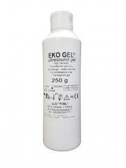 Gel ecografie, EKG incolor - 260 ml