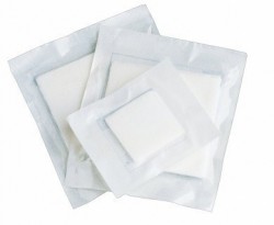 Comprese tifon sterile, impaturite 10 x 10 cm x 8 straturi - 5 buc