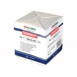 Comprese material netesut nesterile 10 x 10 cm - 100 buc