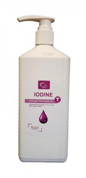 Iodine T - Dezinfectant tegumente pe baza de iod - 1 litru