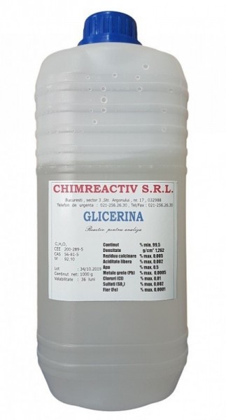 Glicerina 99.5% - PA - 1 kilogram