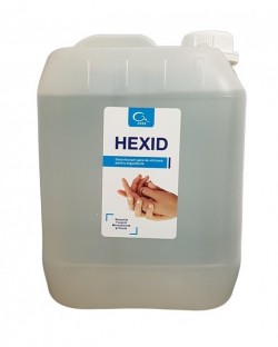 Hexid - Dezinfectant maini si tegumente cu alcool - 5 litri