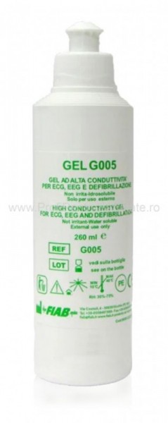 Gel EKG flacon 260 ml