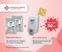 Pachet dezinfectant Purell cu Dispenser GRATUIT( 2 rezerve+1 dispenser)