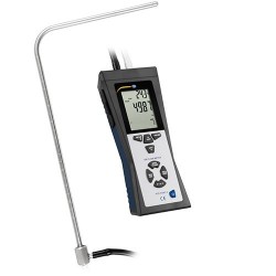 Debitmetru anemometru manometru termometru cu tub Pitot PCE-HVAC 2