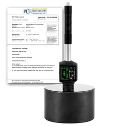 Durimetru PCE-2550N cu certificat de calibrare ISO