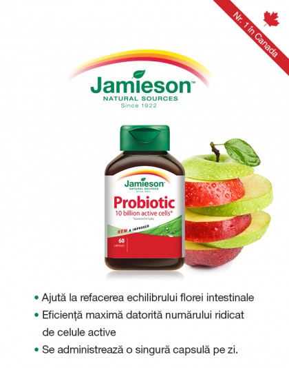 Probioticele de la Jamieson