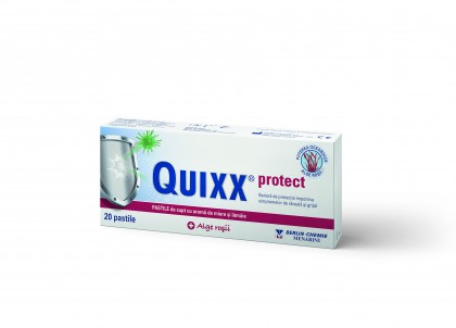 Quixx® Protect, cu extract de alge roșii – aliatul prevenției răcelilor