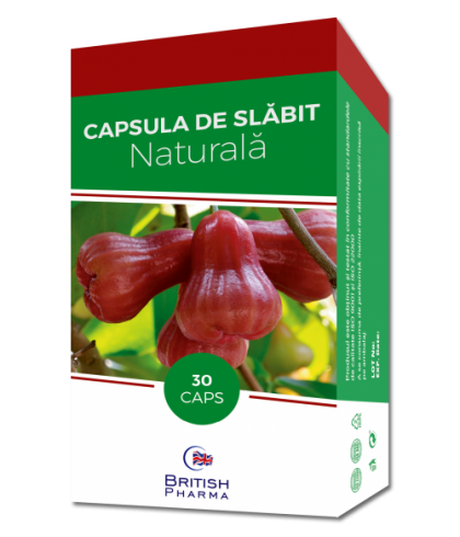 Capsula de Slăbit de la British Pharma – Începe de azi să slăbești într-un mod natural!