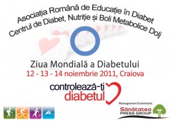 Ziua Mondiala a Diabetului, 12-14 noiembrie 2011