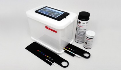 Biosense uChek - kit de diagnostic portabil ce utilizează o aplicație pe telefon