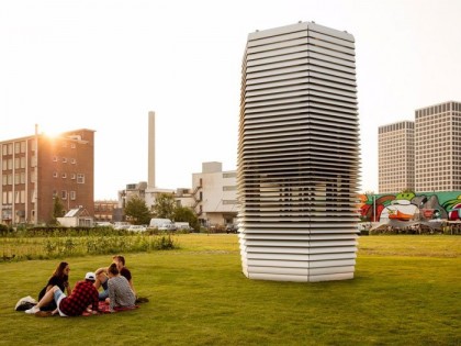 Smog Free Tower - cel mai mare dispozitiv de purificare a aerului din lume