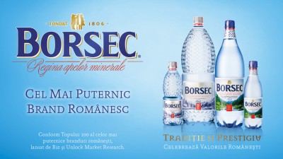 [P] Borsec. cel mai puternic brand românesc