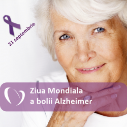 21 septembrie - Ziua Mondială a bolii Alzheimer