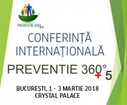 Consilierul de Stat în Departamentul de Sănătate Publică al Administrației Prezidențiale, la deschiderea Conferinței Internaționale «Prevenție 360° + 5»