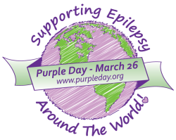 26 martie - Ziua internaţională a luptei împotriva epilepsiei (Purple Day)