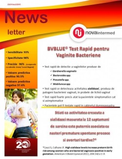 Test Rapid pentru Vaginite Bacteriene - BVBlue