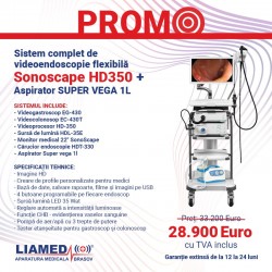 PROMO: Sistem complet de videoendoscopie flexibilă Sonoscape HD-350