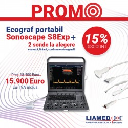 PROMO: Ecograf portabil S8Exp Sonoscape + 2 sonde la alegere