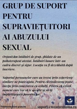 Grup de suport pentru supravieţuitori ai abuzului sexual