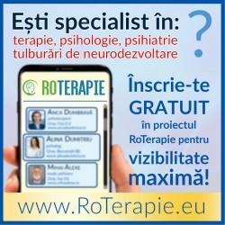 RoTerapie: prima revistă digitală românească dedicată tulburărilor de neurodezvoltare și metodelor de intervenție terapeutică