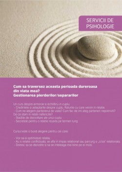 Curs despre gestionarea pierderilor dureroase din viata