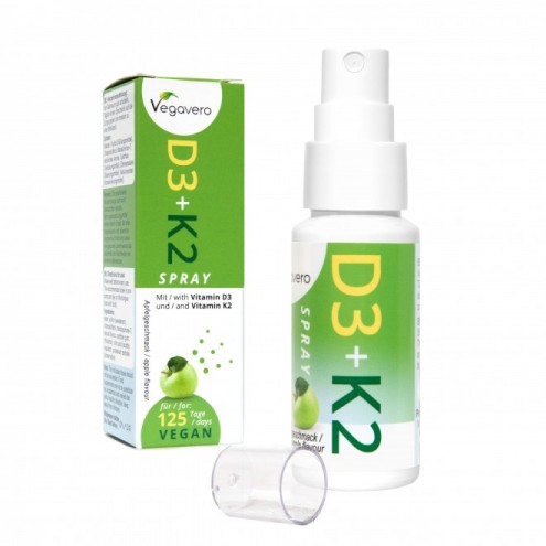 Reduceri medicale: Vitamina D3 + K2 (MK-7) Spray | Doar un spray pe zi, 4 luni