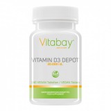 Reduceri medicale: Vitamina D3 - 20.000 UI - 10.000% Doza zilnica, 240 Tablete, Vitamina D3 super concentrata