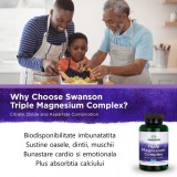 Reduceri medicale: Triple Magnesium Complex - 400 mg, 100 Capsule, Swanson