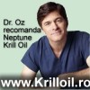 Dr. Oz recomanda Krill Oil pentru reducerea colesterolului