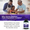Triple Magnesium Complex - 400 mg, 100 Capsule, Swanson