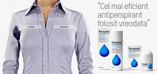 Persiplex - cel mai eficient antiperspirant - tratamentul transpiratiei excesive