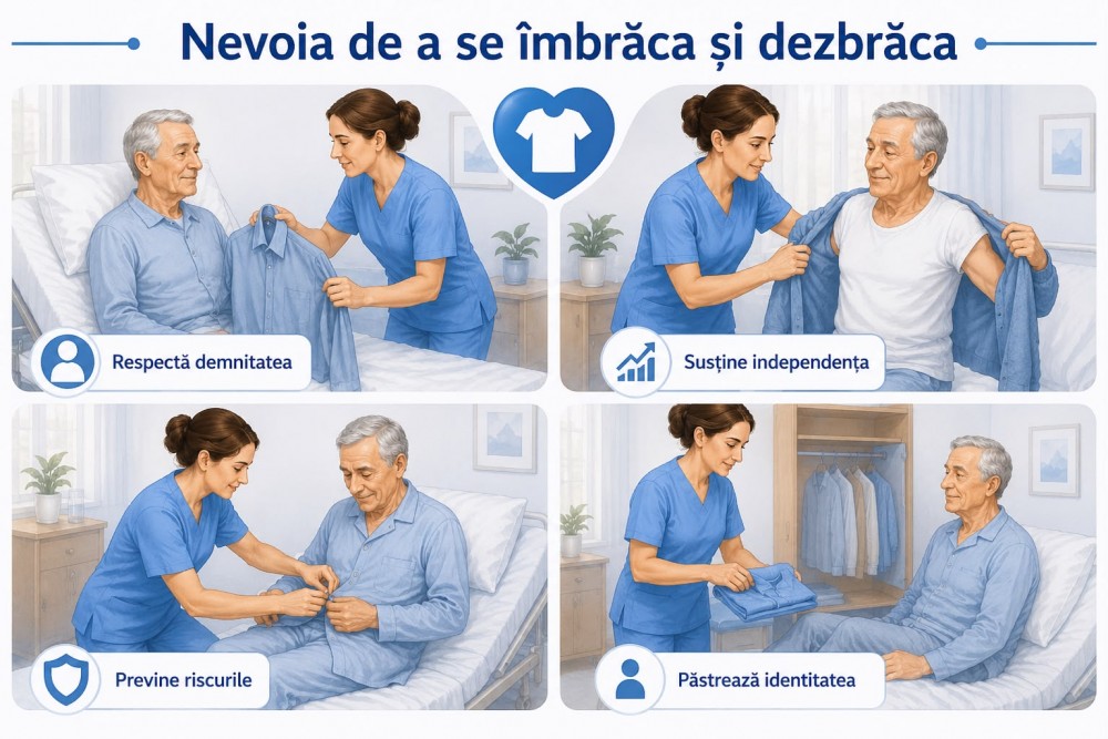 Nevoia de a se îmbrăca și dezbrăca