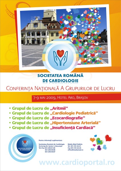 Conferinta Nationala A Grupurilor De Lucru Ale Societatii Romane De Cardiologie Anunturi Medicale Bucuresti