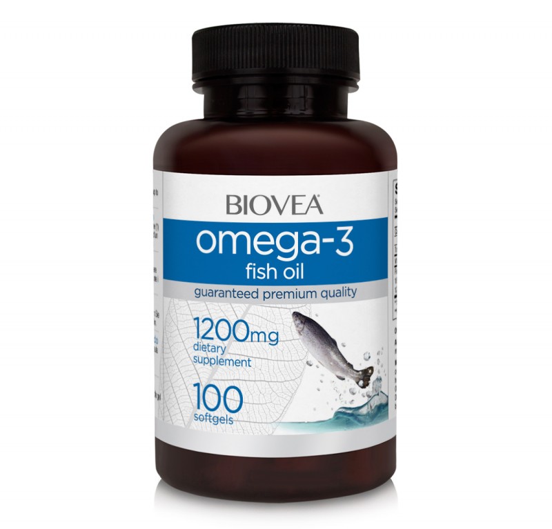 Omega 3, ulei de peste, 1200 mg, 100 capsule, Biovea Produse medicale